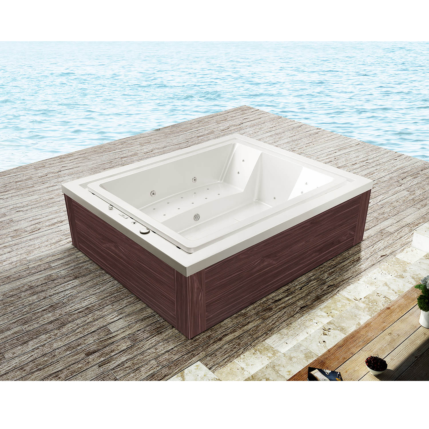 Гидромассажный спа бассейн Mexda WS-S026-W (рис.2) Гидромассажный спа бассейн Mexda WS-S026-W (рис.2)