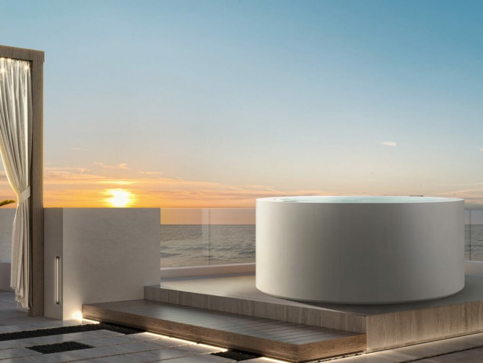 Гидромассажный СПА бассейн Spa Natural Paolo Ferralli Tondo d.230 см (рис.7) Гидромассажный СПА бассейн Spa Natural Paolo Ferralli Tondo d.230 см (рис.7)