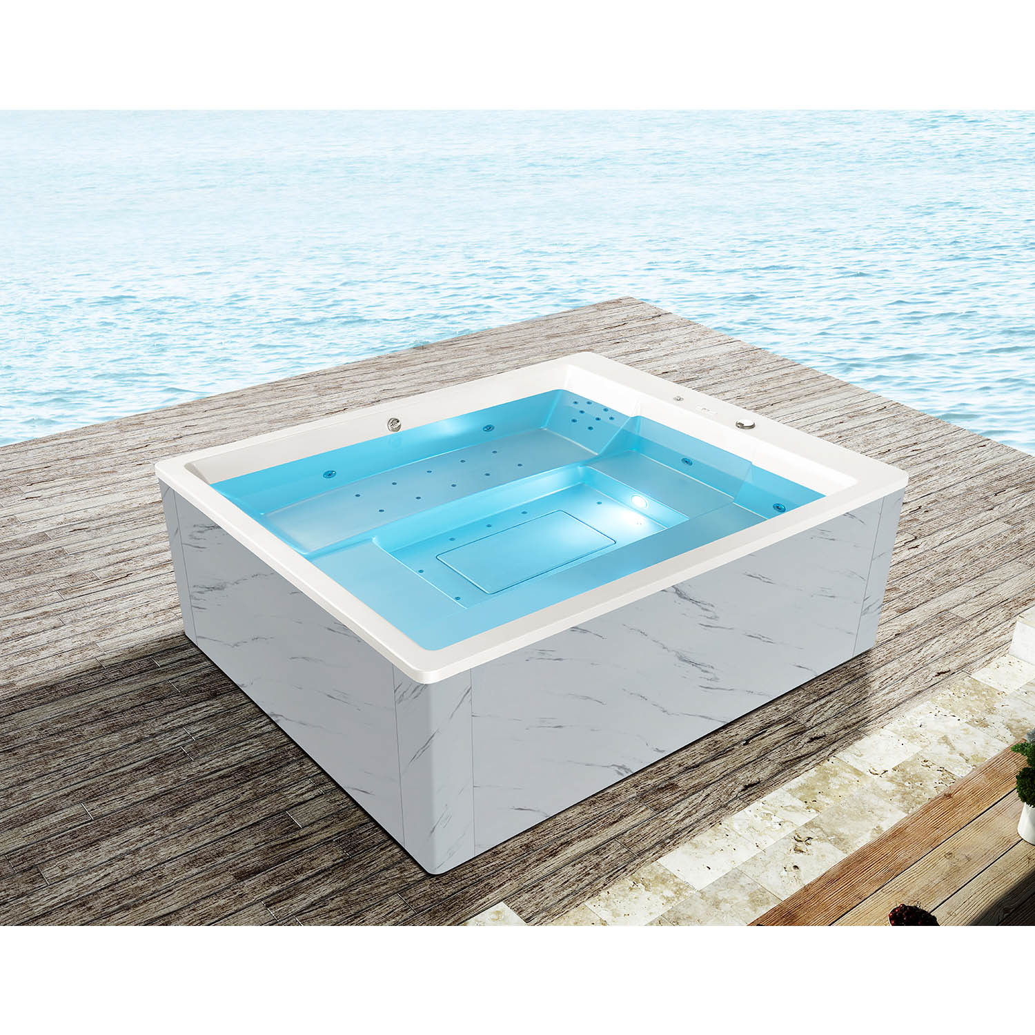 Гидромассажный спа бассейн WS-S025 (рис.2) Гидромассажный спа бассейн WS-S025 (рис.2)