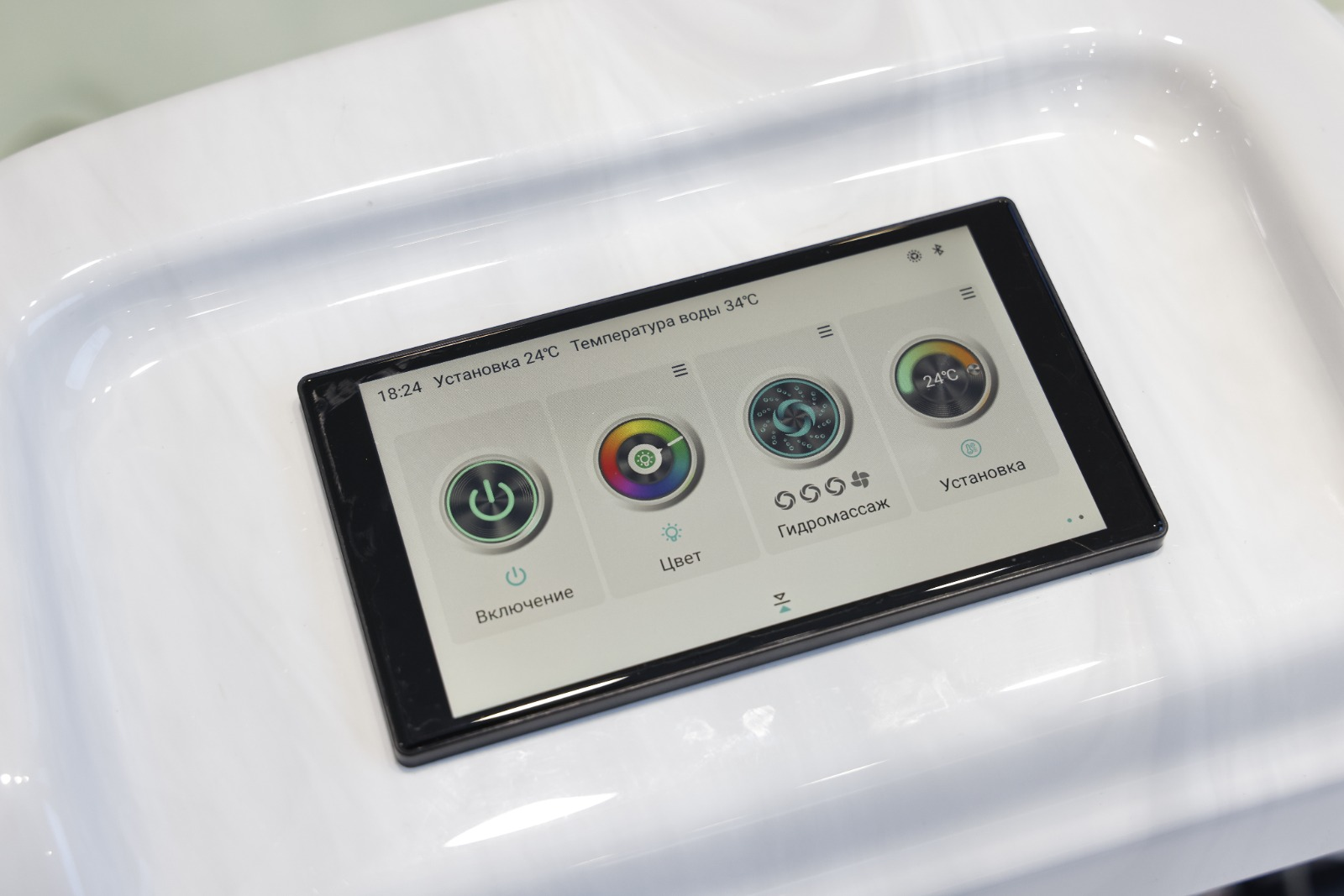 Русская система управления SPA-бассейном NordicSpa